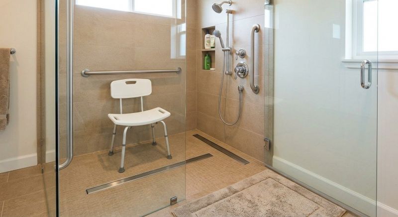 Elderly Shower Installation